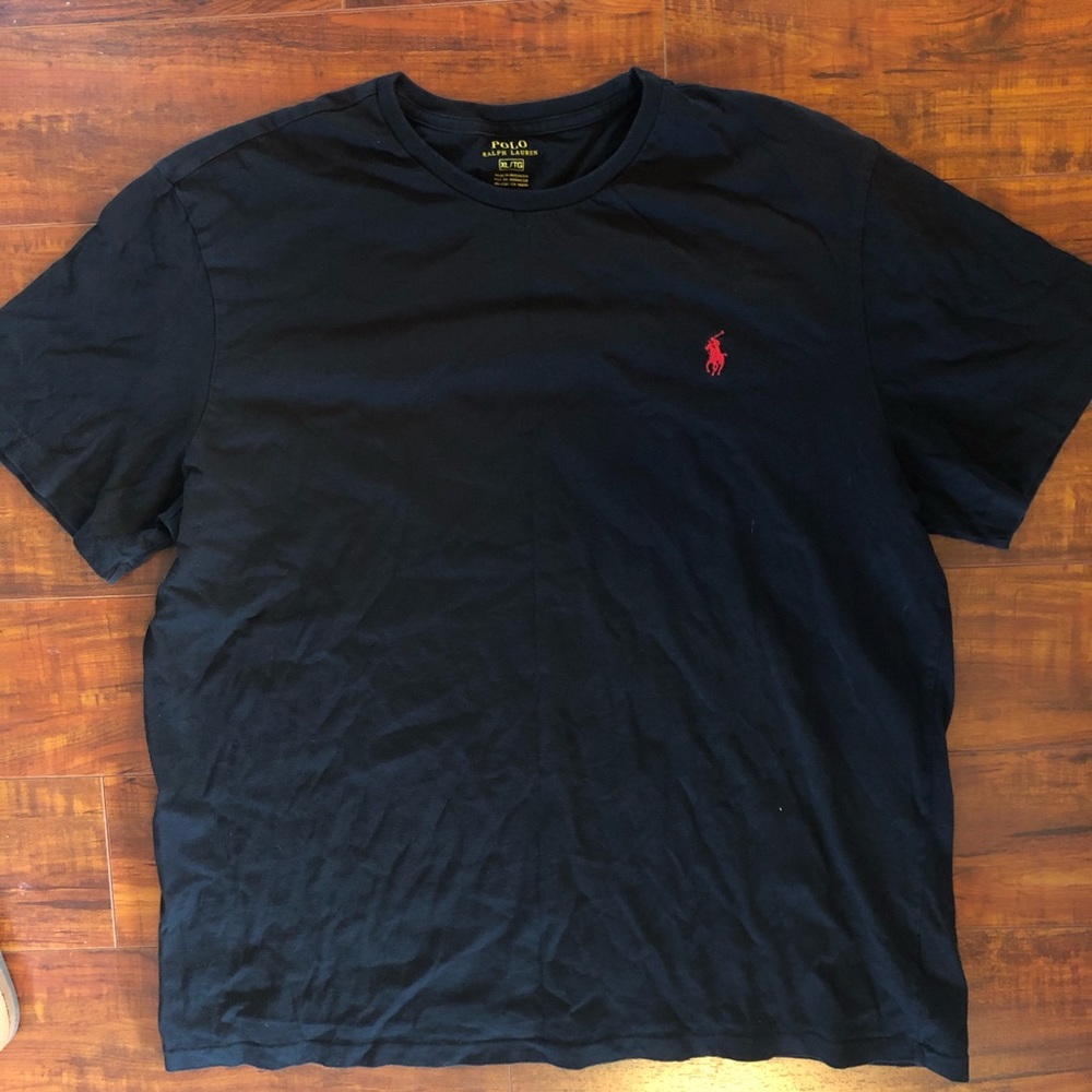Ralph Polo Lauren Black T Shirt